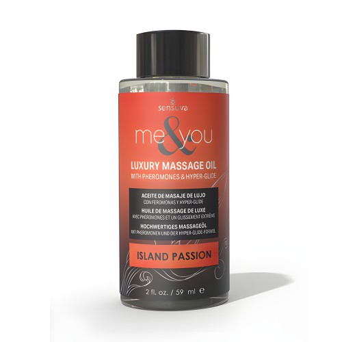 Sensuva Massage Oil | Me & You