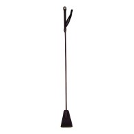 Rouge Fetish Play Vegan Leather Riding Crop - Black