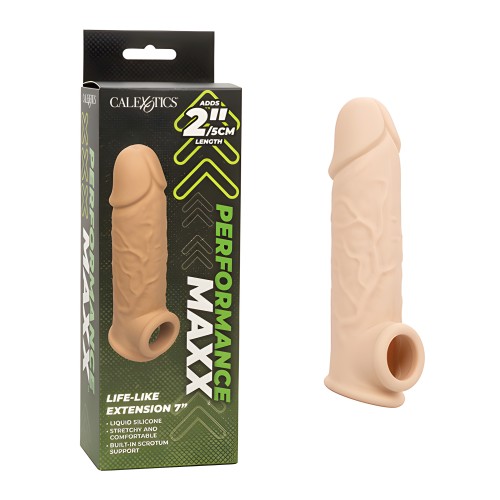 Performance Maxx Life-Like Penis Extension - Ivory