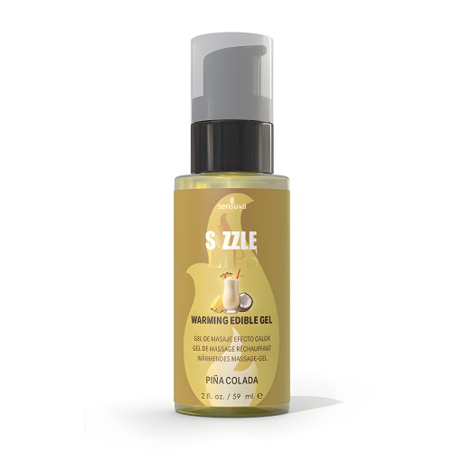 Gel Calorífico Sizzle Lips Pina Colada
