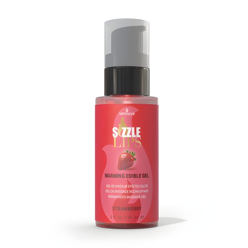 Sizzle Lips Warming Gel - Strawberry
