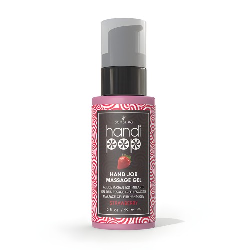 Handipop Hand Job Massage Gel Strawberry