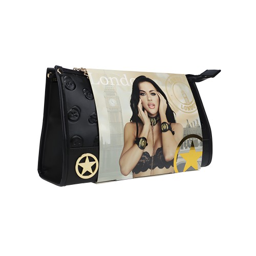 Shots Ouch! London Collection Bondage Kit - Black