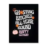Halloween Ghosting Birthday Card - Fun Greetings