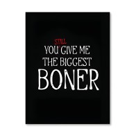 Biggest Boner Greeting Card