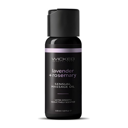 Wicked Sensual Care Massage Oil | Lavender & Rosemary