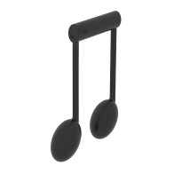 The Beat Remote Note Vibe - Negro