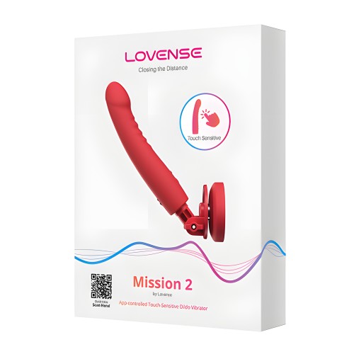 Lovense Mission 2 Touch-Sensitive Tech - Red