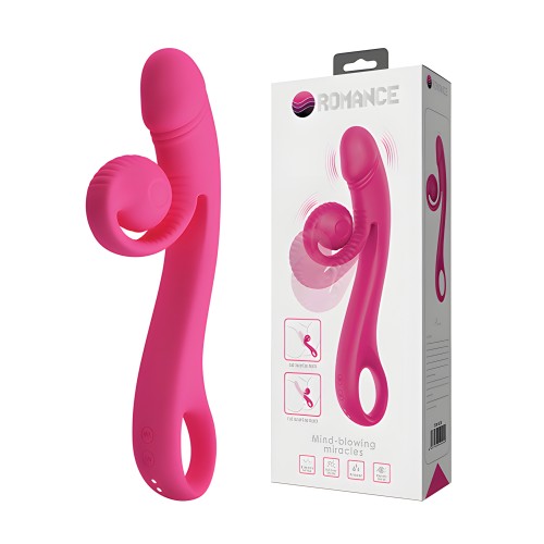 Pretty Love Romance Beau Snail Rabbit - Hot Pink