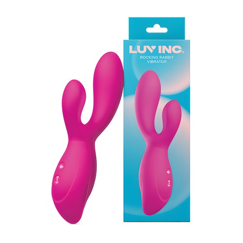 Luv Inc. Come Hither Rocking Rabbit - Pink