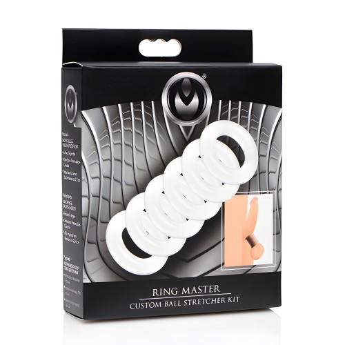Master Series Ring Master Custom Ball Stretcher Kit - Transparente