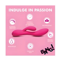 Bang! Conejito de Silicona Flexible en Rosa