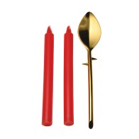 Master Series Drip Sensation Spoon & Drip Candle Set