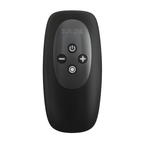 Sub-One Tapping Male Masturbator - Infinite Black