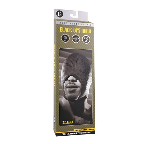 Fort Troff Black Ops Hood - Large
