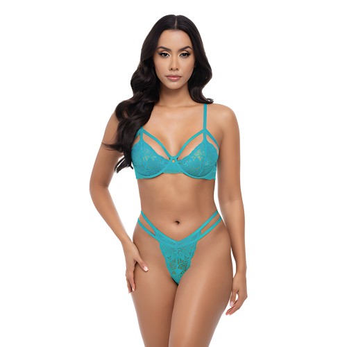 Raya Lace Underwire Bra Set