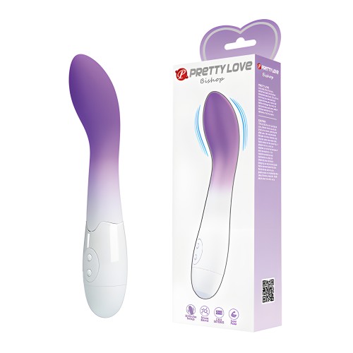 Pretty Love Bishop Vibrator - Purple Ombre