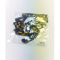 Playboy Gold Foil Mesh & Satin Bralette w/Thong