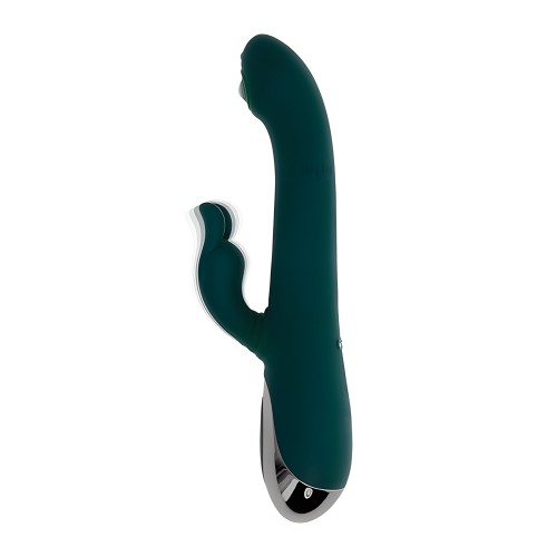 Evolved Rabbit Tap Tap Vibrador Conejo - Verde