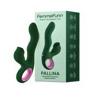 Buy Femme Funn Pallina Triple Action Rabbit - Green