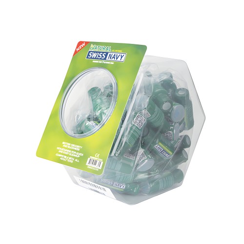 Lubricante Natural Premium Swiss Navy - 1oz - 50 ct Fishbowl