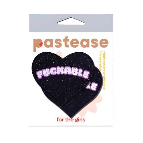 Pastease F*CKABLE Heart - Black/Pink O/S