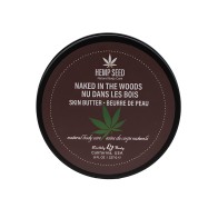 Earthly Body Hemp Seed Skin Butter - 8 oz Jar Naked in the Woods