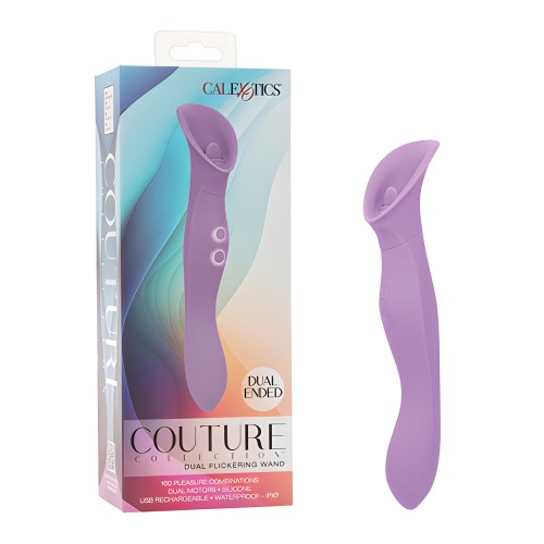 Varita Doble Vibrante Couture - Púrpura