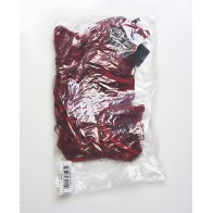 Eden Embroidered Lace & Mesh Teddy - Dark Red LG