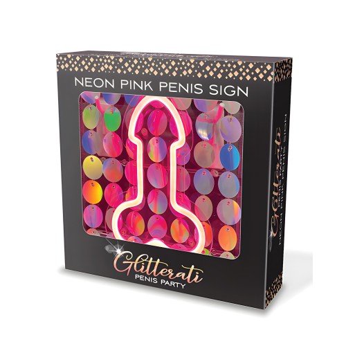 Penis Neon Light Up Sign
