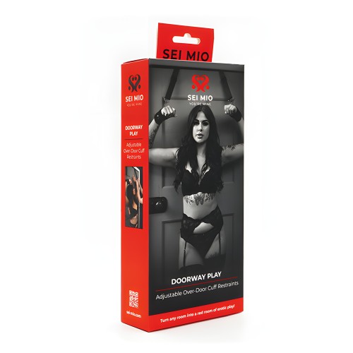 Sei Mio Adjustable Over Door Cuff Restraints