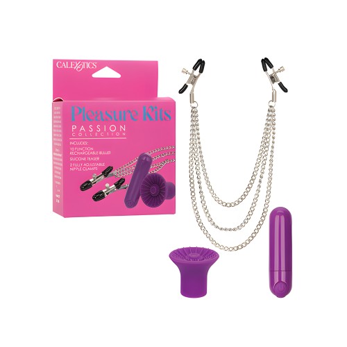 Colección de Pasión de Pleasure Kits - Púrpura