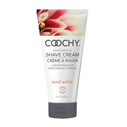 COOCHY Shave Cream Sweet Nectar 0.5 oz