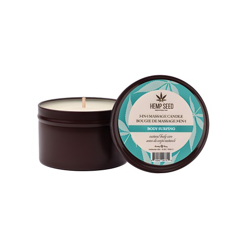 3 in 1 Massage Candle - Body Surfing
