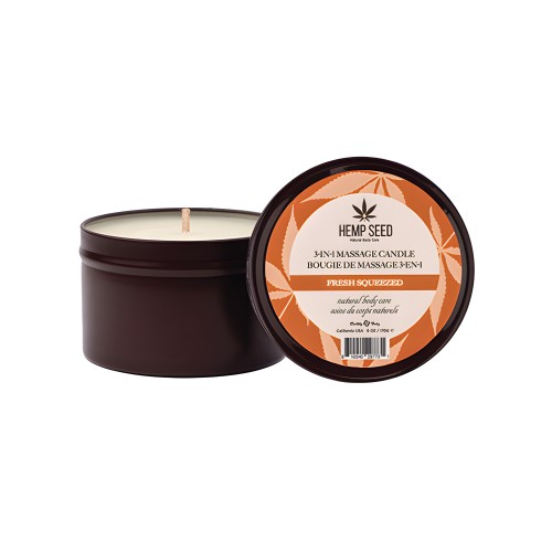 3 in 1 Massage Candle - Fresh Squeezed