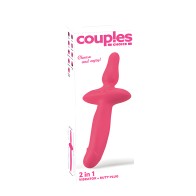 Couples Choice 2in1 Vibrator Pink - Dual Pleasure