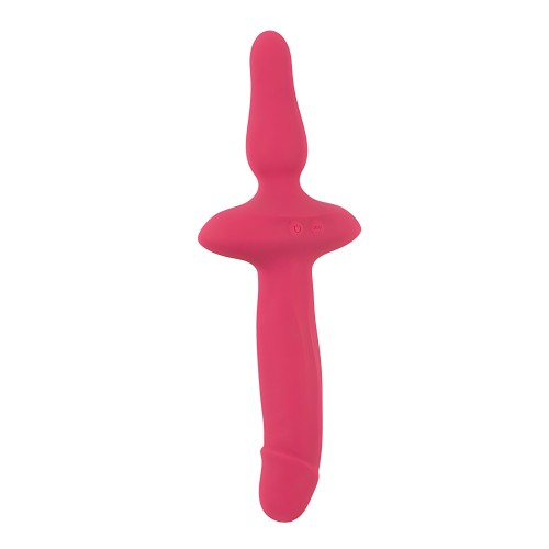 Couples Choice 2in1 Vibrator Pink - Dual Pleasure