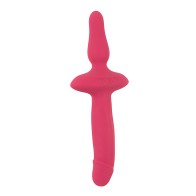 Couples Choice 2in1 Vibrator Pink - Dual Pleasure