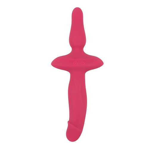 Couples Choice 2in1 Vibrator Pink - Dual Pleasure