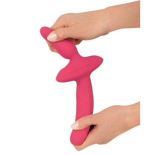 Couples Choice 2in1 Vibrator Pink - Dual Pleasure