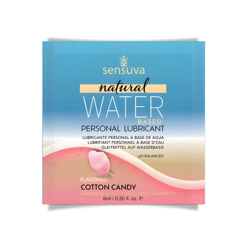 Sensuva Cotton Candy Personal Lubricant - Water-Based