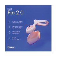 Vibrador de Dedo Dame Fin 2.0 - Cuarzo