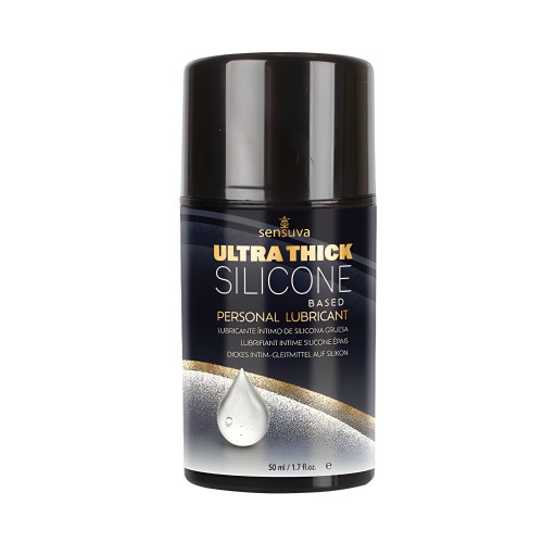 Sensuva Ultra Thick Lubricante de Silicona - 1.7 oz