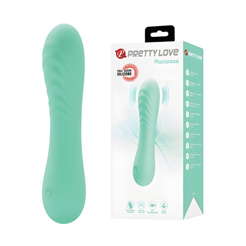 Vibrador Curvado Alexisrose de Pretty Love - Aqua