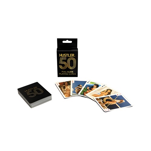 Hustler 50 Cartas de Juego Desnudas