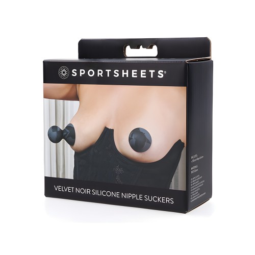 Chupador de Pezón de Silicona Velvet Noir - Negro