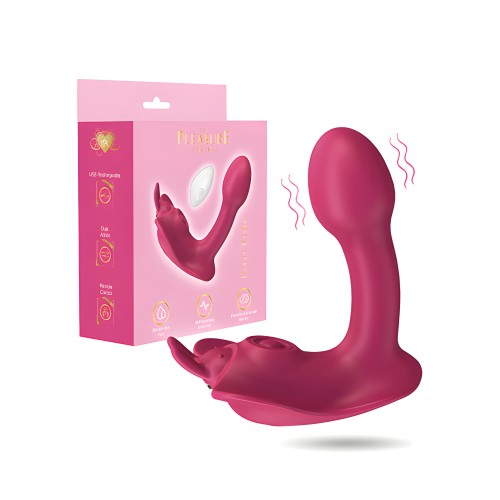 Conejito Vibrador y Golpeador de Doble Acción Honey Ryder - Rosa