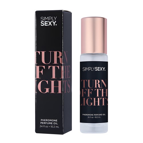 Simply Sexy Pheromone Perfume Oil Roll On - .34 oz Turn Off The Lights