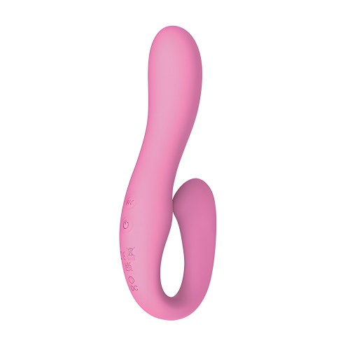 Chri Dual Action Vibrator - Pink