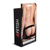 Prowler RED Fishnet Ass-less Trunk - Black LG